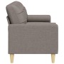 Dreisitzer-Sofa mit Kissen, Stoff in Grau-Taupe, 210 cm. von , Sofas - Ref: Foro24-3278208, Preis: 316,99 €, Rabatt: %