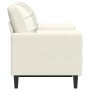 2-seater sofa with cream velvet cushions, 120 cm. by , Sofas - Ref: Foro24-3278217, Price: 225,04 €, Discount: %