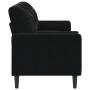 3-seater sofa with black velvet cushions 180 cm by , Sofas - Ref: Foro24-3278234, Price: 274,21 €, Discount: %