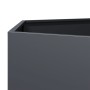 Hexagonal planter in anthracite grey steel, 46x40x45 cm by , Pots and planters - Ref: Foro24-851112, Price: 46,05 €, Discount: %