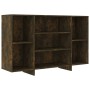 Smoked oak engineered wood sideboard 120x30x75 cm by vidaXL, Sideboards - Ref: Foro24-813065, Price: 64,99 €, Discount: %