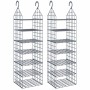 Hanging shelves for closet with 7 shelves, 2 units. by , Dresser Organizers and Bar Hangers - Ref: Foro24-3102980, Price: 75,...