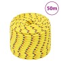 Cuerda de barco polipropileno amarillo 12 mm 50 m de , Sogas y cuerdas metálicas - Ref: Foro24-152618, Precio: 32,10 €, Descu...