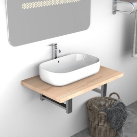 Mueble de cuarto de baño roble 60x40x16,3 cm de , Muebles de baño - Ref: Foro24-283805, Precio: 40,99 €, Descuento: %