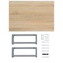 Mueble de cuarto de baño roble 60x40x16,3 cm de , Muebles de baño - Ref: Foro24-283805, Precio: 44,73 €, Descuento: %