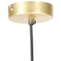 Round industrial hanging lamp 25 W brass 19 cm E27 by , Lamps - Ref: Foro24-320534, Price: 36,36 €, Discount: %