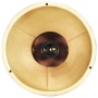 Round industrial hanging lamp 25 W brass 19 cm E27 by , Lamps - Ref: Foro24-320534, Price: 36,36 €, Discount: %