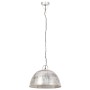 Vintage hanging lamp 25 W silver round 41 cm E27 by , Lamps - Ref: Foro24-320541, Price: 73,99 €, Discount: %