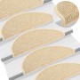 Selbstklebende Sisal-Treppenmatte, 15 Stück, beige, 65x21x4 cm. von , Treppenmatten - Ref: Foro24-326903, Preis: 98,31 €, Rab...