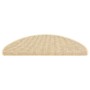 Selbstklebende Sisal-Treppenmatte, 15 Stück, beige, 65x21x4 cm. von , Treppenmatten - Ref: Foro24-326903, Preis: 98,31 €, Rab...