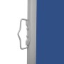 Toldo lateral retráctil para patio azul 170x1200 cm de vidaXL, Sombrillas - Ref: Foro24-313397, Precio: 155,99 €, Descuento: %