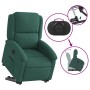 Sillón reclinable elevable terciopelo verde oscuro de , Sillones - Ref: Foro24-3204302, Precio: 278,61 €, Descuento: %