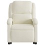 Sillón reclinable de masaje eléctrico elevable terciopelo crema de , Sillones - Ref: Foro24-3204342, Precio: 347,71 €, Descue...