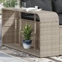 Storage shelves 2 units light gray synthetic rattan by , Hangers and shelves - Ref: Foro24-366188, Price: 89,99 €, Discount: %