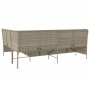 Gartensofa in L-Form mit Kissen aus hellem grauem PE-Rattan. von , Outdoor-Sofas - Ref: Foro24-369005, Preis: 348,48 €, Rabat...