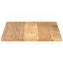 Tablero de mesa rectangular madera maciza mango 80x60x2,5 cm de , Tableros para mesas - Ref: Foro24-371468, Precio: 62,30 €, ...