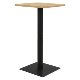 Bistro table in oak color, 50x50x107 cm by , Kitchen and dining tables - Ref: Foro24-321924, Price: 107,40 €, Discount: %