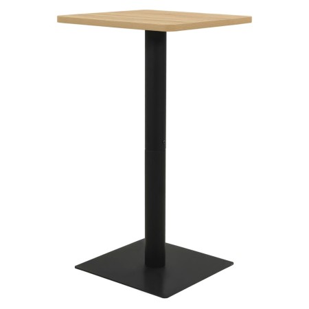 Bistro table in oak color, 50x50x107 cm by , Kitchen and dining tables - Ref: Foro24-321924, Price: 125,25 €, Discount: %