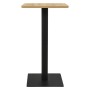 Bistro table in oak color, 50x50x107 cm by , Kitchen and dining tables - Ref: Foro24-321924, Price: 125,25 €, Discount: %