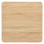 Bistro table in oak color, 50x50x107 cm by , Kitchen and dining tables - Ref: Foro24-321924, Price: 125,25 €, Discount: %