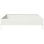 White steel flowerbed 100x100x26 cm by , Pots and planters - Ref: Foro24-851018, Price: 52,99 €, Discount: %