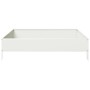 White steel flowerbed 100x100x26 cm by , Pots and planters - Ref: Foro24-851018, Price: 52,99 €, Discount: %