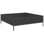 Arriate de acero negro 100x100x26 cm de , Maceteros y jardineras - Ref: Foro24-851024, Precio: 61,09 €, Descuento: %