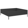 Arriate de acero negro 100x100x26 cm de , Maceteros y jardineras - Ref: Foro24-851024, Precio: 61,09 €, Descuento: %