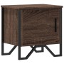 Engineered wood brown oak bedside table 40x30x40 cm by , Nightstands - Ref: Foro24-848522, Price: 40,22 €, Discount: %