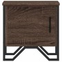 Engineered wood brown oak bedside table 40x30x40 cm by , Nightstands - Ref: Foro24-848522, Price: 40,22 €, Discount: %