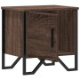 Engineered wood brown oak bedside table 40x30x40 cm by , Nightstands - Ref: Foro24-848522, Price: 40,22 €, Discount: %