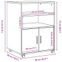 Rollschrank aus braunem Eichenholz 60x48x81 cm. von , Aktenschränke - Ref: Foro24-853170, Preis: 84,99 €, Rabatt: %