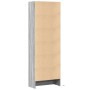 Aparador con LED madera ingeniería gris Sonoma 69x32,5x200 cm de , Aparadores - Ref: Foro24-3307910, Precio: 172,32 €, Descue...