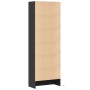 Aparador con LED madera de ingeniería negro 69x32,5x200 cm de , Aparadores - Ref: Foro24-3307906, Precio: 172,32 €, Descuento: %