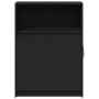 LED sideboard in black engineered wood 72x34x100 cm by , Sideboards - Ref: Foro24-852160, Price: 93,97 €, Discount: %