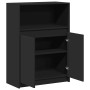 LED sideboard in black engineered wood 72x34x100 cm by , Sideboards - Ref: Foro24-852160, Price: 93,97 €, Discount: %