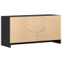 Mueble de TV con LED madera de ingeniería negro 100x34x50 cm de , Muebles TV - Ref: Foro24-852188, Precio: 82,80 €, Descuento: %