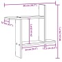 Estantes de pared 2 uds madera ingeniería marrón 50x12x50 cm de , Estantes y estanterías - Ref: Foro24-853260, Precio: 25,85 ...