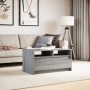 Center table with LED lights in Sonoma gray engineered wood by , Coffee table - Ref: Foro24-851996, Price: 97,15 €, Discount: %