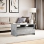 Center table with LED lights, engineered wood in gray concrete. by , Coffee table - Ref: Foro24-851994, Price: 94,25 €, Disco...