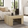 Coffee table with Infinity LED Sonoma oak 50x50x30 cm by , Coffee table - Ref: Foro24-847604, Price: 82,39 €, Discount: %