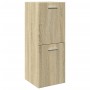 Armario de baño madera contrachapada roble Sonoma 30x30x80 cm de , Muebles de baño - Ref: Foro24-849634, Precio: 45,19 €, Des...