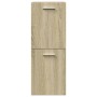 Armario de baño madera contrachapada roble Sonoma 30x30x80 cm de , Muebles de baño - Ref: Foro24-849634, Precio: 45,19 €, Des...