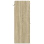 Armario de baño madera contrachapada roble Sonoma 30x30x80 cm de , Muebles de baño - Ref: Foro24-849634, Precio: 45,19 €, Des...