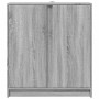 Sideboard with LED lights in Sonoma grey engineered wood 77x34x85 cm by , Sideboards - Ref: Foro24-852136, Price: 89,18 €, Di...