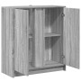 Aparador con LED madera de ingeniería gris Sonoma 77x34x85 cm de , Aparadores - Ref: Foro24-852136, Precio: 89,18 €, Descuent...