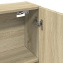 Bathroom mirror cabinet in Sonoma oak wood, 64.5x20x66.5 cm by , Bathroom furniture - Ref: Foro24-849655, Price: 70,45 €, Dis...