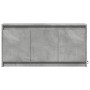 LED TV stand in gray concrete engineered wood 100x34x50 cm by , TV Furniture - Ref: Foro24-852211, Price: 86,36 €, Discount: %