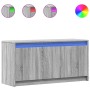 Mueble de TV con LED madera ingeniería gris Sonoma 100x34x50 cm de , Muebles TV - Ref: Foro24-852213, Precio: 88,94 €, Descue...