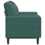 2-seater sofa with dark green velvet cushions, 120 cm by , Sofas - Ref: Foro24-3278211, Price: 226,74 €, Discount: %